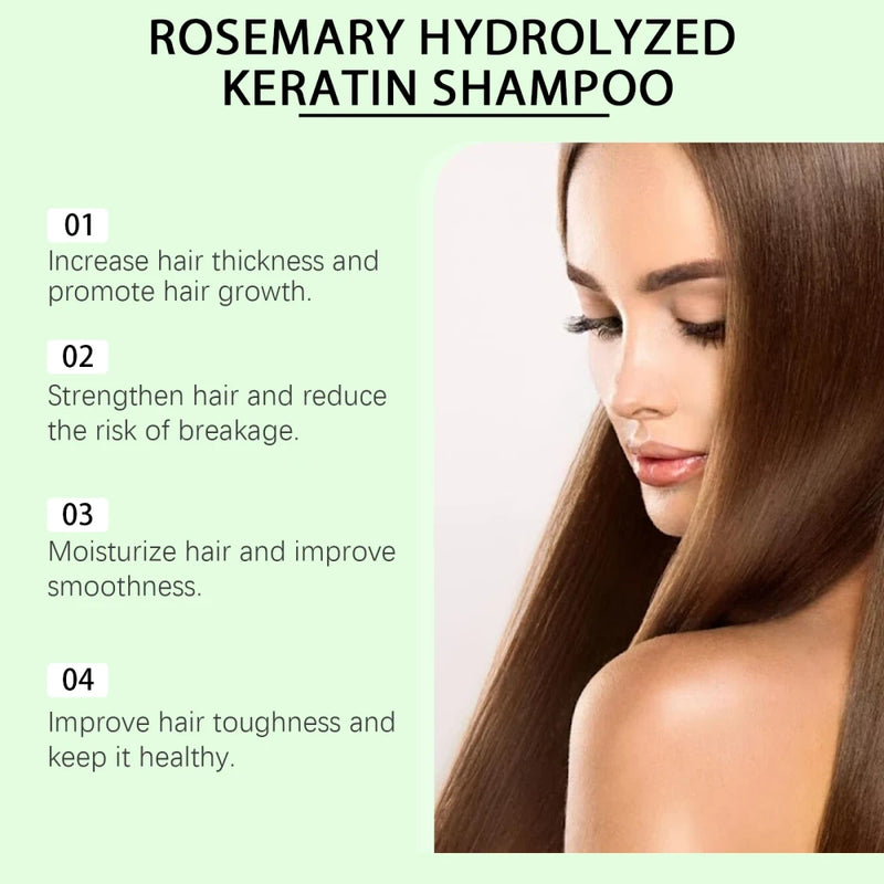 Rosemary Keratin Strengthening Shampoo