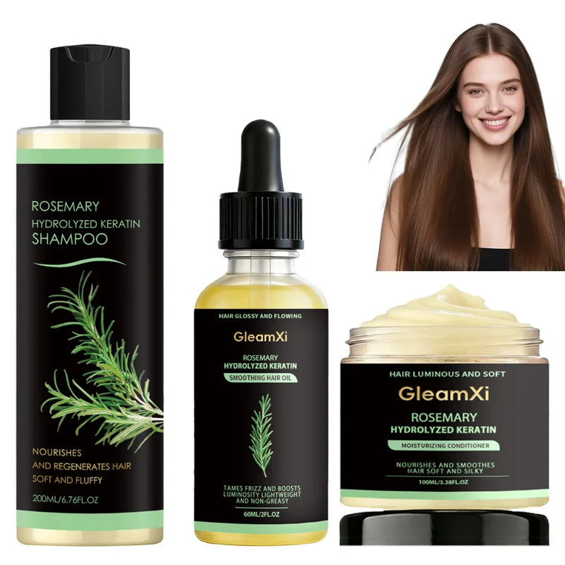 Rosemary Hair Growth Set with Keratin