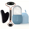 Facial Ice Roller and Gua Sha Set