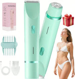 Dual-Head Electric Body Hair Trimmer