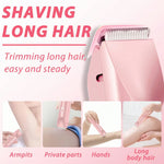 Dual-Head Electric Body Hair Trimmer