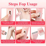 Dual-Head Electric Body Hair Trimmer