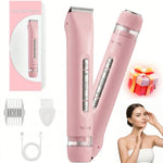 Dual-Head Electric Body Hair Trimmer