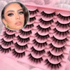 Curled False Eyelashes