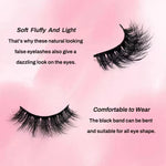 Curled False Eyelashes