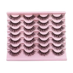 Curled False Eyelashes