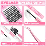 DIY Lash Extensions Kit with Shampoo and Tools