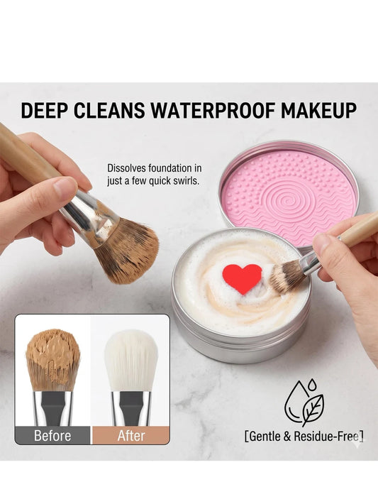 Portable Makeup Brush Cleaning Soap
