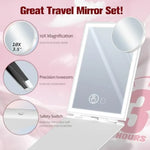 Rechargeable Portable Lighted Makeup Mirror