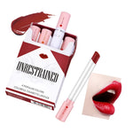 Cigarette Shaped Matte Lip Gloss Set