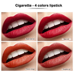Cigarette Shaped Matte Lip Gloss Set