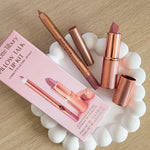Charlotte CT Lip And Cheek Blush Balm Matte Liquid Concealer Makeup Set