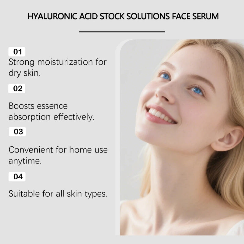 Hyaluronic Acid Face Serum Roller Set