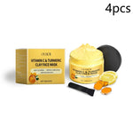 Vitamin C Turmeric Clay Mask