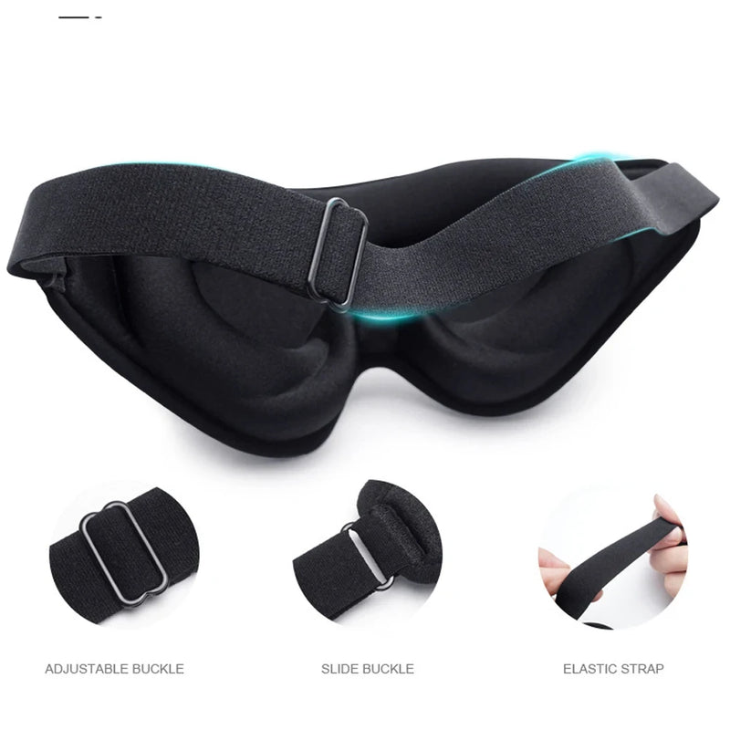 Silk Soft 3D Memory Foam Sleep Mask